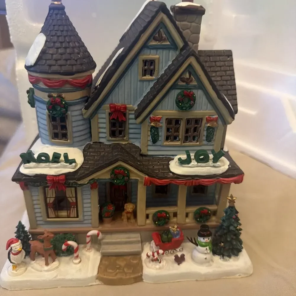 Lemax 35035 Christmas Joy Residence Open Box Missing Original Box